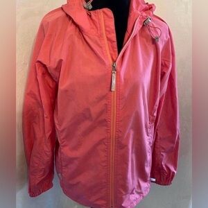 Women's Pink Hooded Jacket (Size M)
